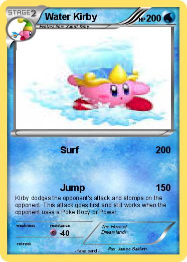 Pokemon Water Kirby