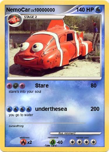 Pokemon NemoCar