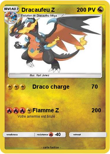 Pokemon Dracaufeu Z