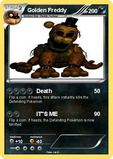 Pokemon Golden Freddy