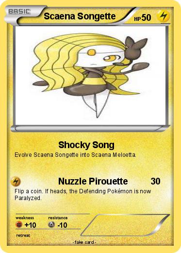 Pokemon Scaena Songette