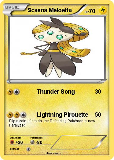 Pokemon Scaena Meloetta