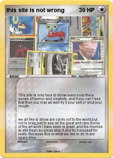 Pokemon this site is not wrong