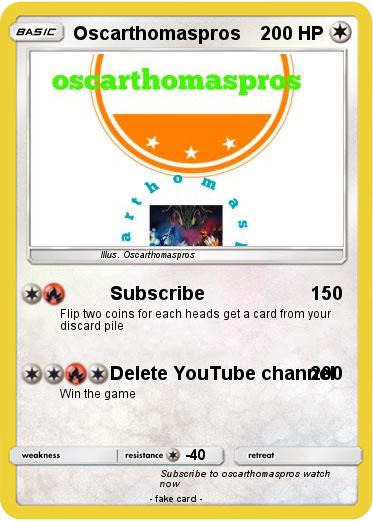 Pokemon Oscarthomaspros