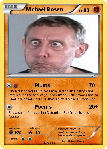 Pokemon Michael Rosen