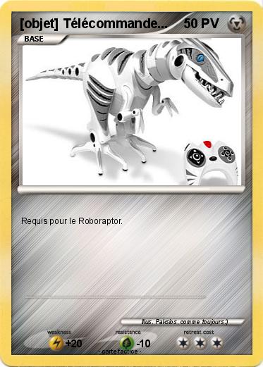 Pokemon [objet] Télécommande...