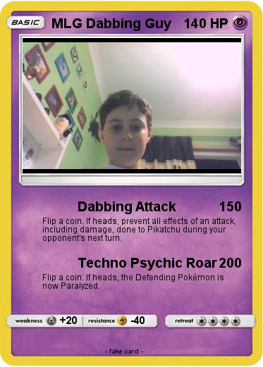 Pokemon MLG Dabbing Guy