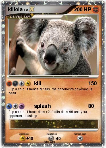 Pokemon killola