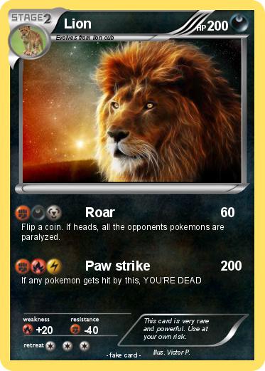 Pokemon Lion