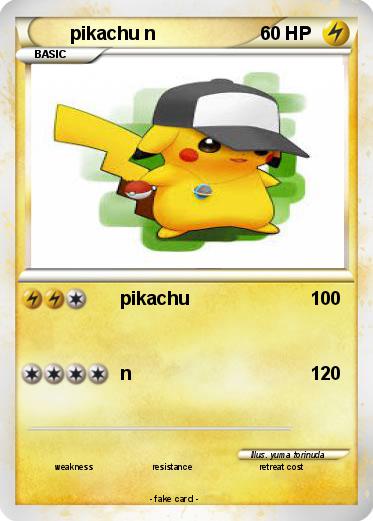 Pokemon pikachu n