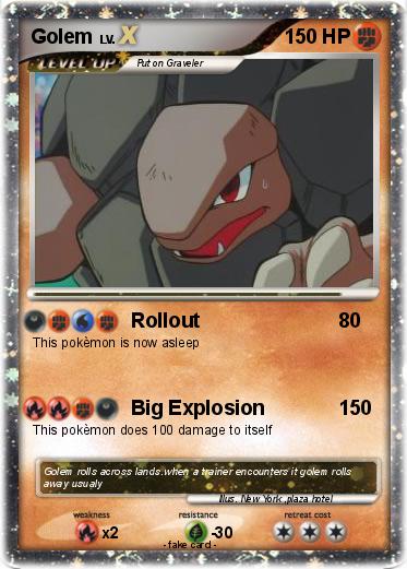 Pokemon Golem