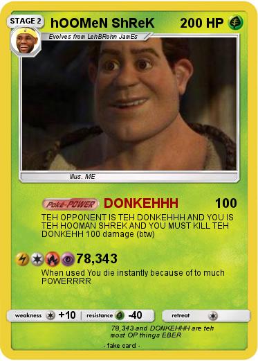 Pokemon hOOMeN ShReK