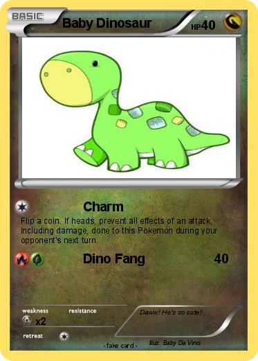 Pokemon Baby Dinosaur