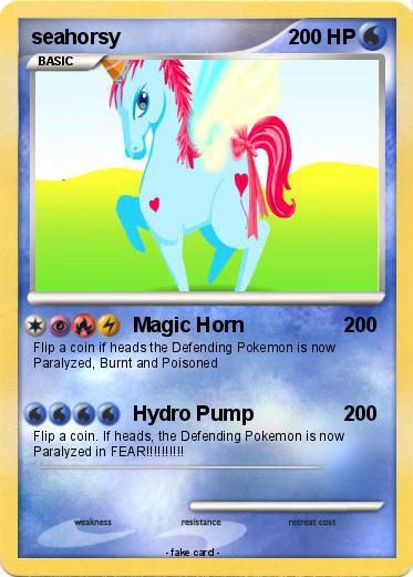 Pokemon seahorsy