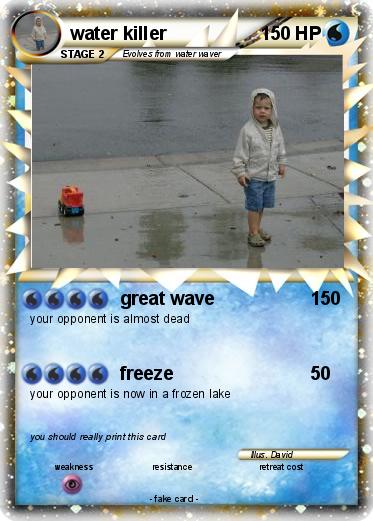 Pokemon water killer