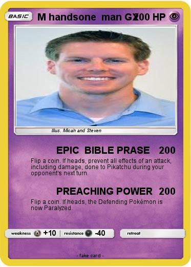 Pokemon M handsone  man GX