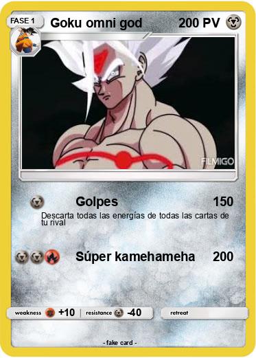 Pokemon Goku omni god