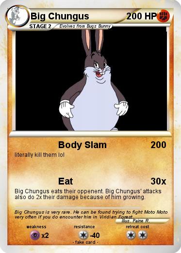Pokemon Big Chungus