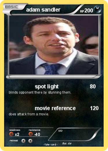 Pokemon adam sandler