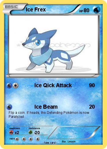 Pokemon Ice Frex