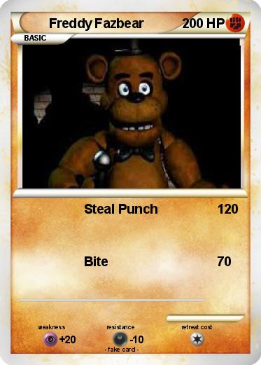 Pokemon Freddy Fazbear