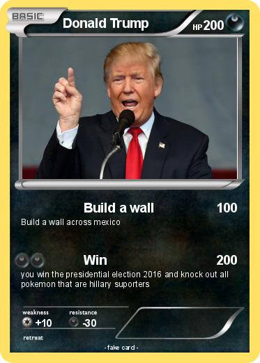 Pokemon Donald Trump