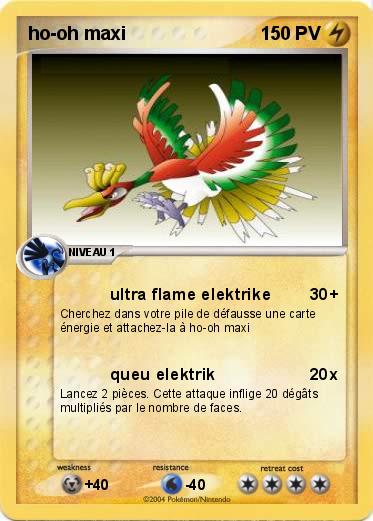 Pokemon ho-oh maxi