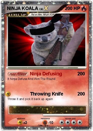 Pokemon NINJA KOALA
