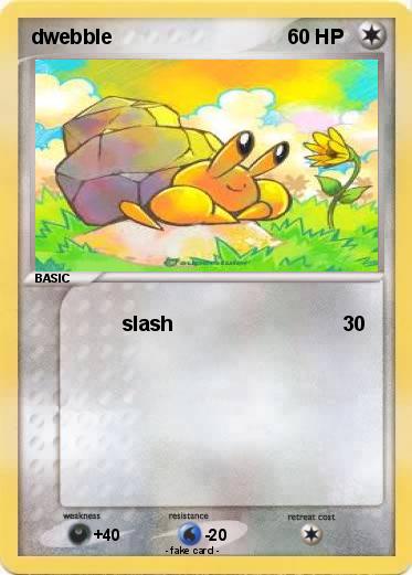 Pokemon dwebble