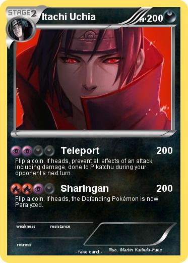 Pokemon Itachi Uchia