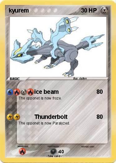 Pokemon kyurem
