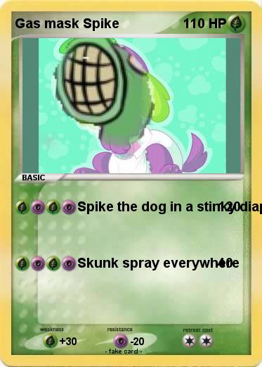 Pokemon Gas mask Spike
