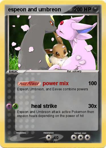 Pokemon espeon and umbreon