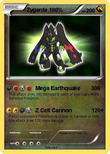 Pokemon Zygarde 100%