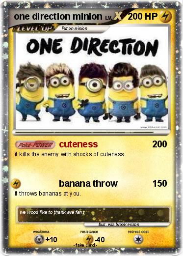 Pokemon one direction minion
