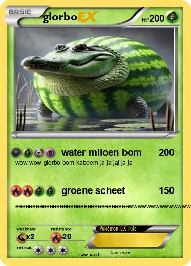 Pokemon glorbo