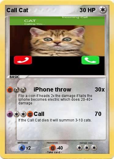 Pokemon Call Cat