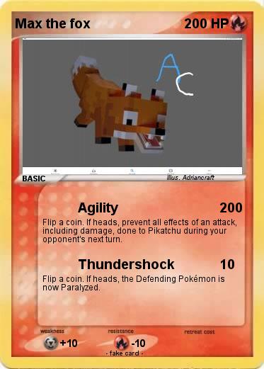 Pokemon Max the fox
