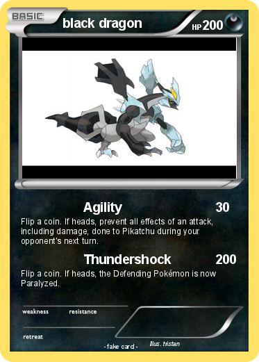 Pokemon black dragon