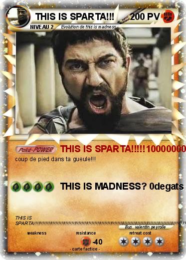 Pokemon THIS IS SPARTA!!!