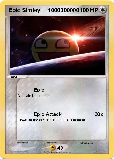 Pokemon Epic Simley     1000000000