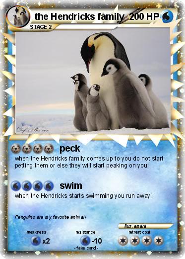 Pokemon the Hendricks family