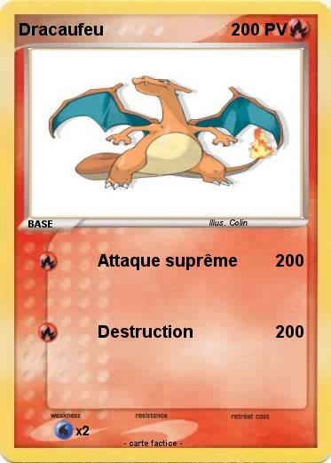 Pokemon Dracaufeu