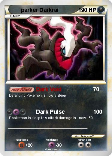 Pokemon parker Darkrai