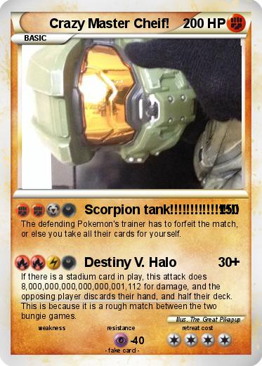 Pokemon Crazy Master Cheif!
