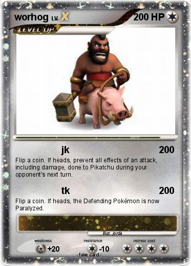 Pokemon worhog
