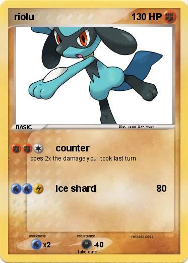 Pokemon riolu