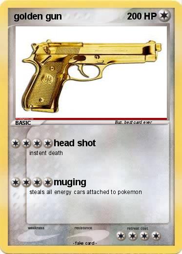 Pokemon golden gun