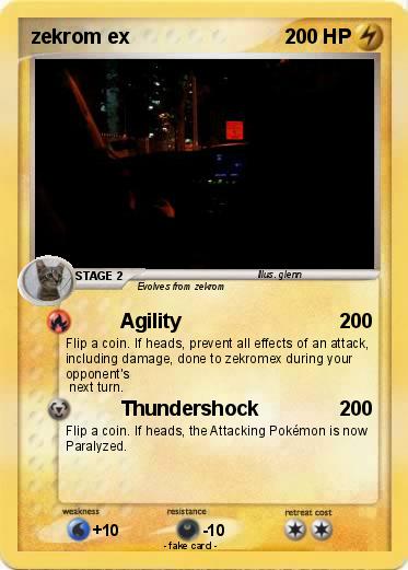 Pokemon zekrom ex