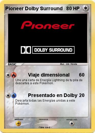 Pokemon Pioneer Dolby Surround